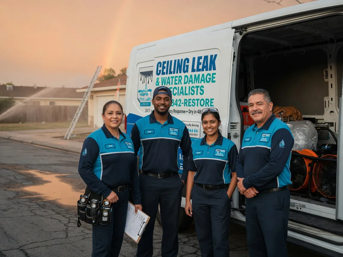 Ceiling Leak Cleanup company in Farmington, WA